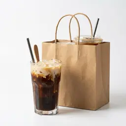 กาแฟเย็น หวานน้อย